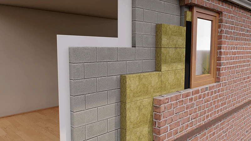 Full Fill Masonry Cavity - FULL FILL CAVITY SLAB ROCKCLOSE