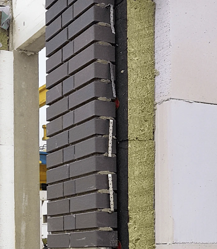 product, installation, cavity wall, cavity wall insulation, cavity wall insulation board, kernrock, kernrock 033 VS, kernrock 035 VS, kerndämmung, kerndämmplatte, zweischaliges mauerwerk, brochure, broschüre, dämmung von außenwänden, germany, PIM