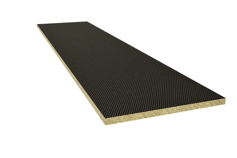 Fire Barrier EN - Passive Fire Protection for Reinforced stone wool roll for subdividing extensive cavities.