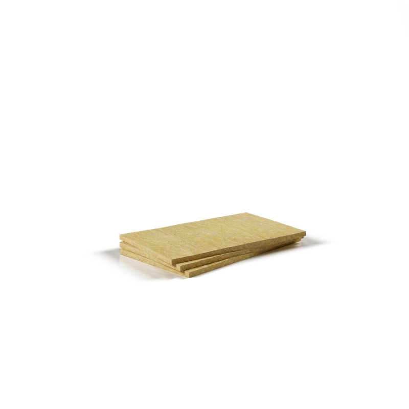Monodensity, high density and low thickness wool for floors or other applications Low Thickness
