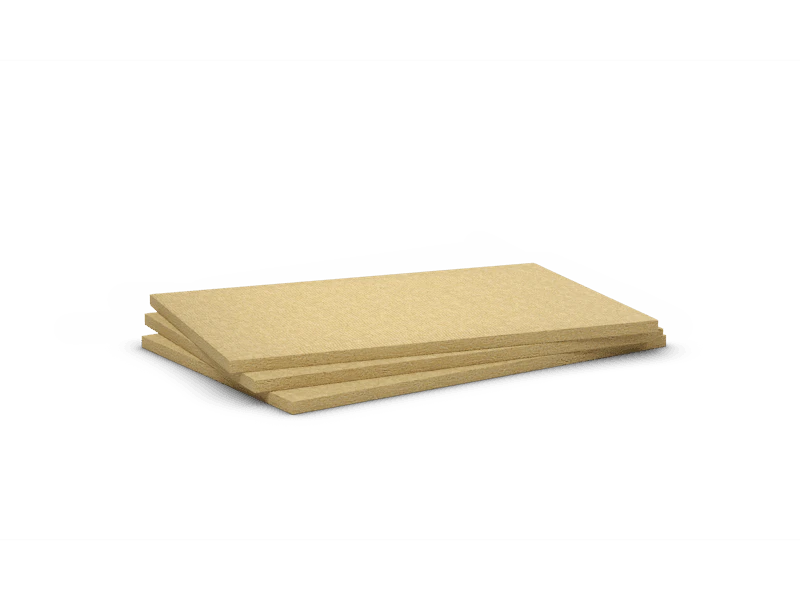 Mono density, high density stone wool slab. Fire protection. Conlit 150 P, Frontrock RP-PT, Frontrock S