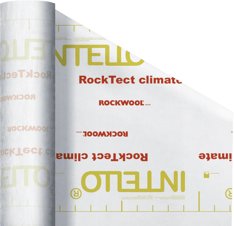 ROCKTECT Intello Climate Plus, piched roof insulation, internal insulation, vapor control layer