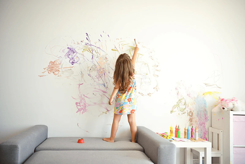 People, Humans, Child, Home, Painting