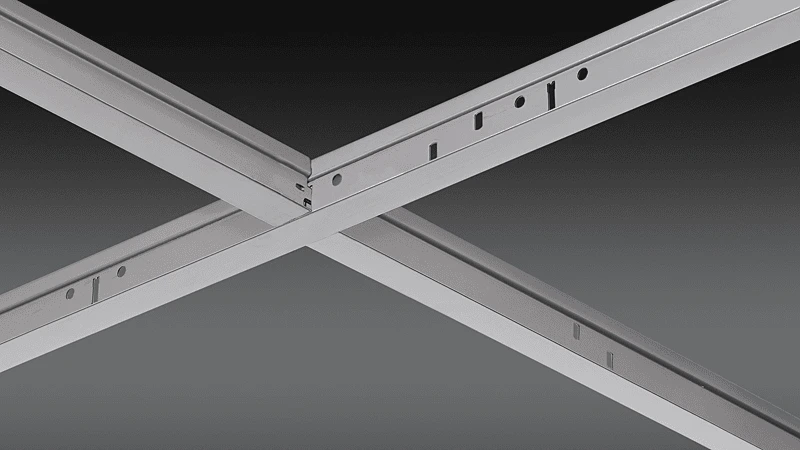 RFN-NA, 15/16", Stainless Steel grid, suspension system, 730 stainless steel, chicago metallic