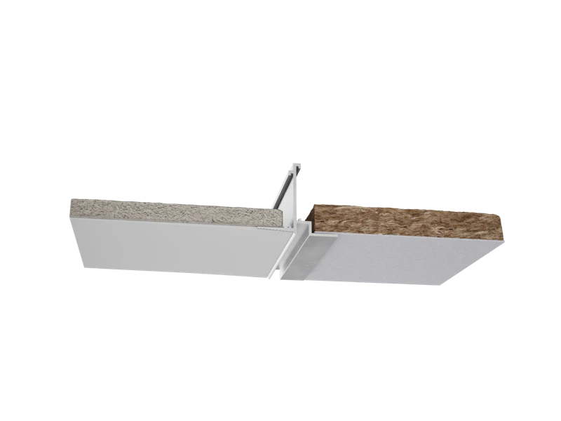 Drywall grid to acoustical ceiling transitions