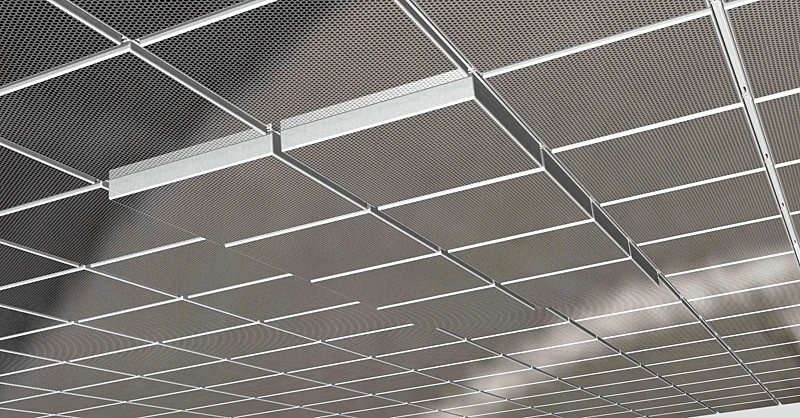 NA, Planostile D, Datasheet Image, Rendered Image, Metal Ceilings