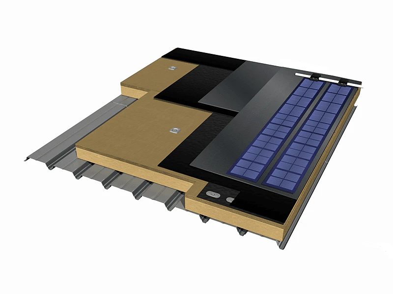 floor, roof, toiture terrasse, Rockacier C nu Energy, Rockacier C nu, photovoltaique, photovoltaic