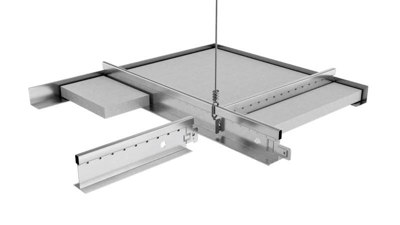 NA, Grid Assembly Rendering, Suspension Systems, 200 Hook Grid Assembly, 15/16"