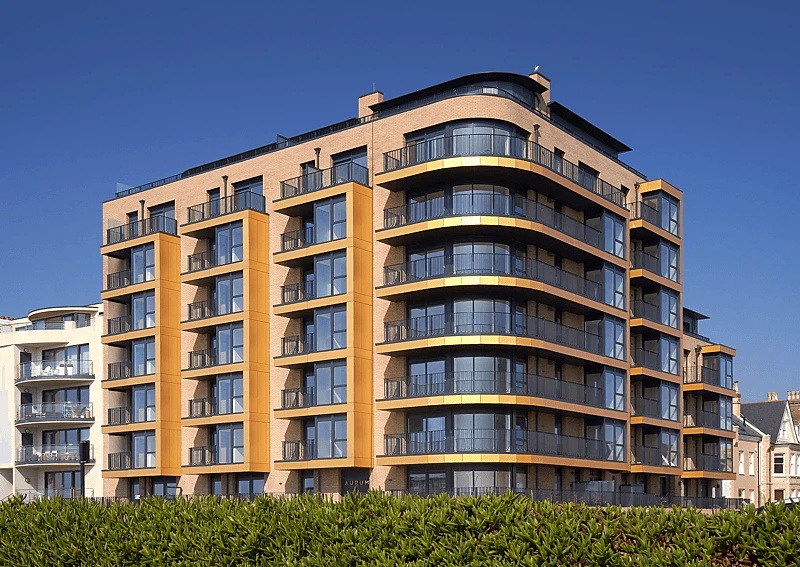 Rockpanel Case Study Rockpanel Metals Gunmetal Gold Kingsway