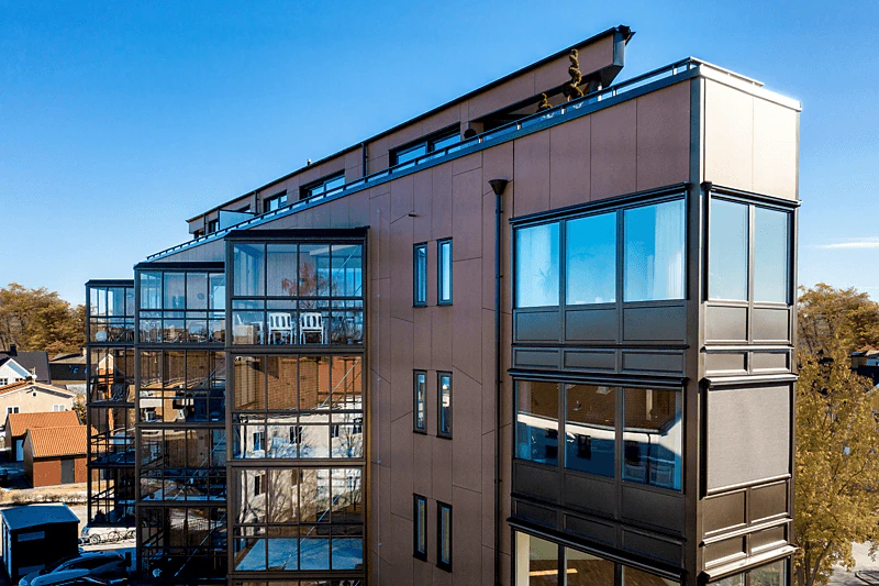Case Study Sweden Strykjarnet rockpanel natural