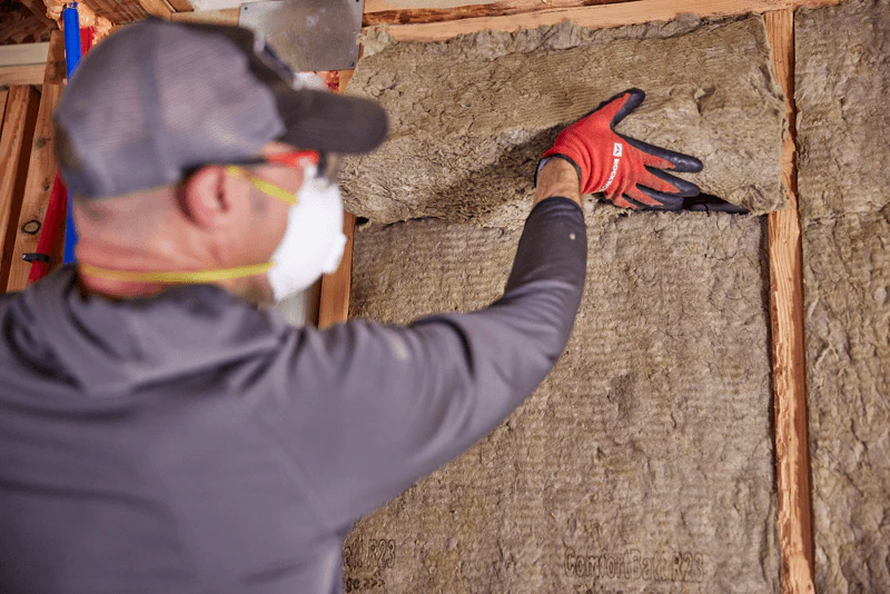 Installing insulation