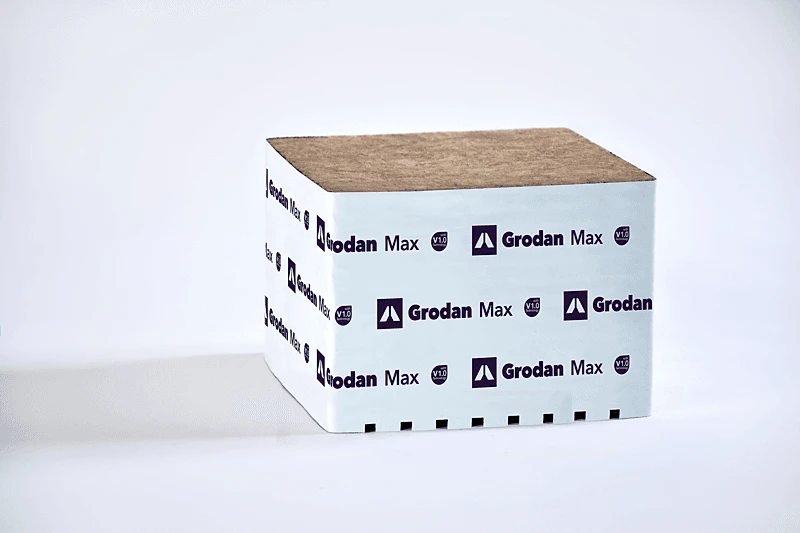 Grodan Max 57 (little mama) block side view