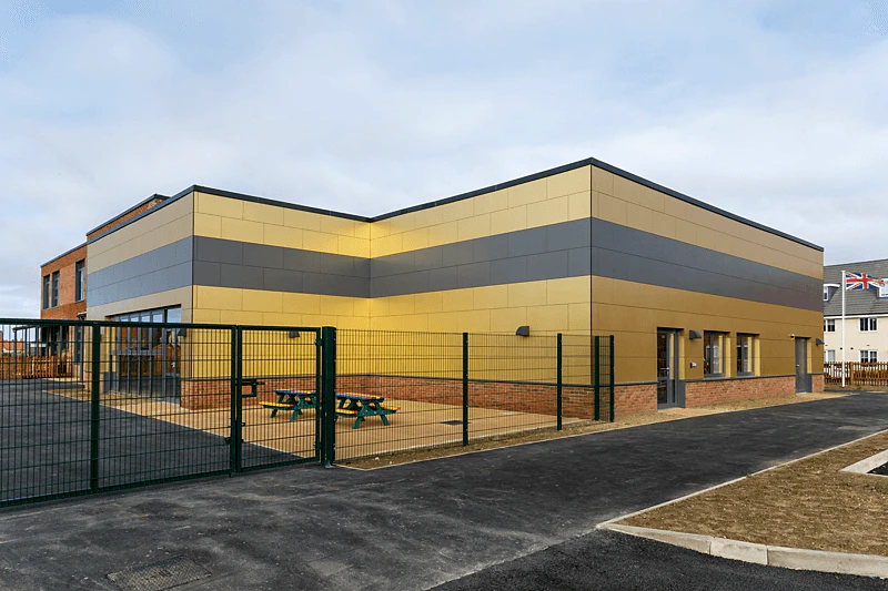 rockpanel case study uk grace cook school rockpanel metals