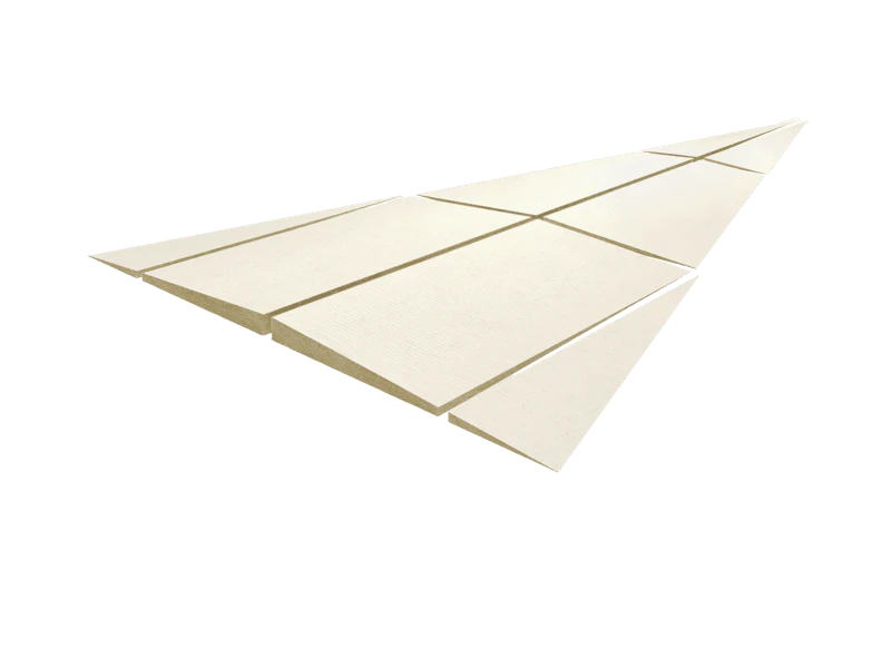 ROCKWOOL Gootlijnafschot Keprock MV, productfoto, plat dak, accessoires
