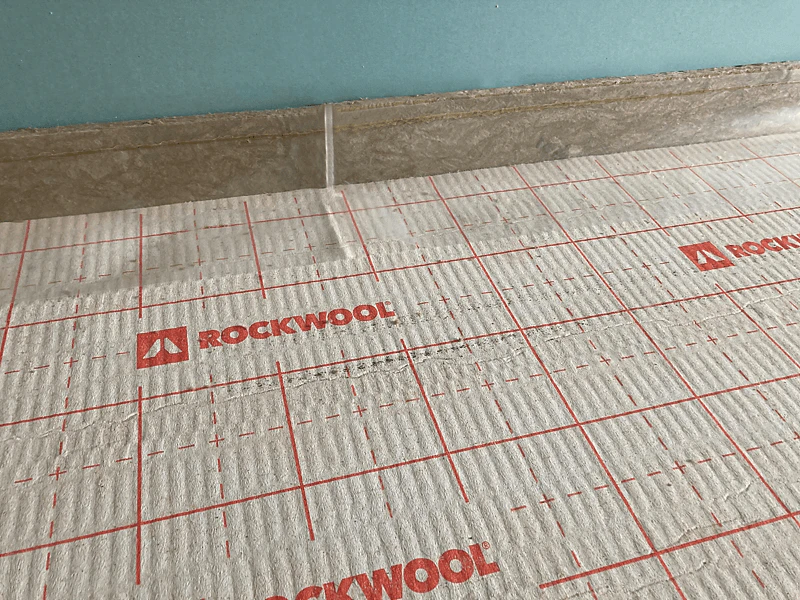 floorrock rst plus, randdämmstreifen, boden, trittschall, trittschalldämmung, floor, impact sound insulation, germany, PIM