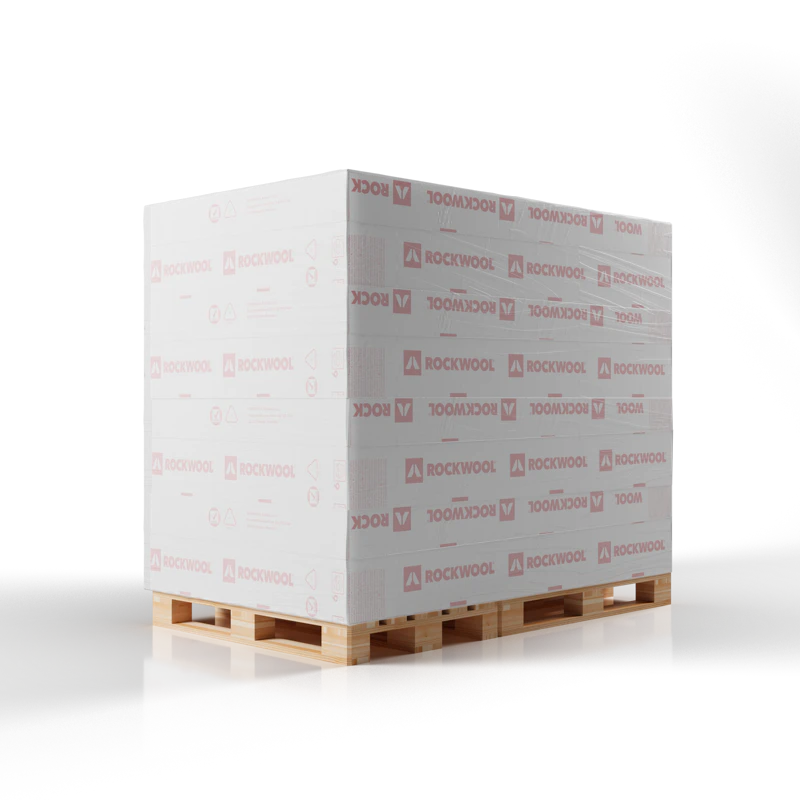 Monodensity, high density and low thickness wool for floors or other applications High Thickness
