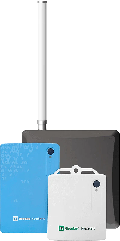 GroSens Suite Rootzone sensor, climate sensor, gateway