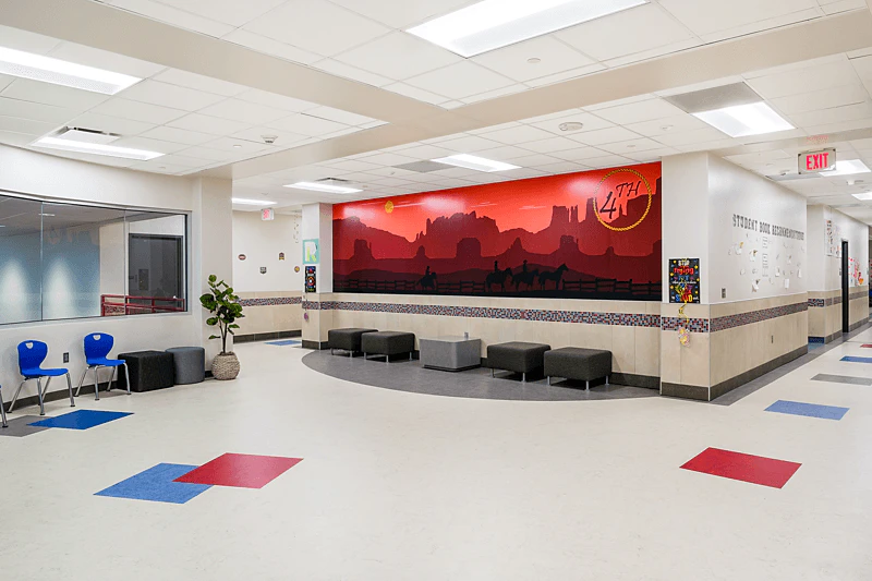 NA, PISD, Mae Smythe Elementary School, GPD Group, Tropic, Chicago Metallic 1200