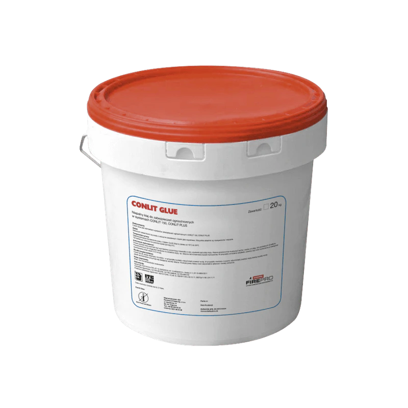 CONLIT GLUE, sealing glue, CONLIT PLUS System and CONLIT 150 System component, fire protective insulation