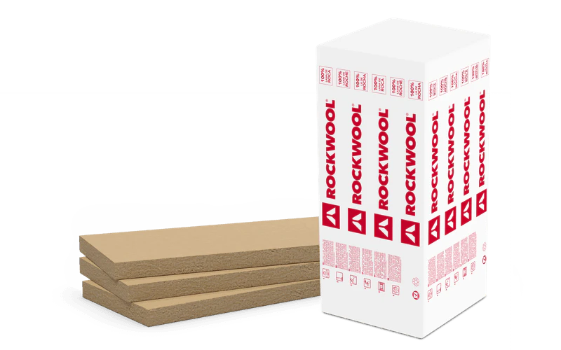Sonorock Kraft with packaging. Internal walls. Partition walls.