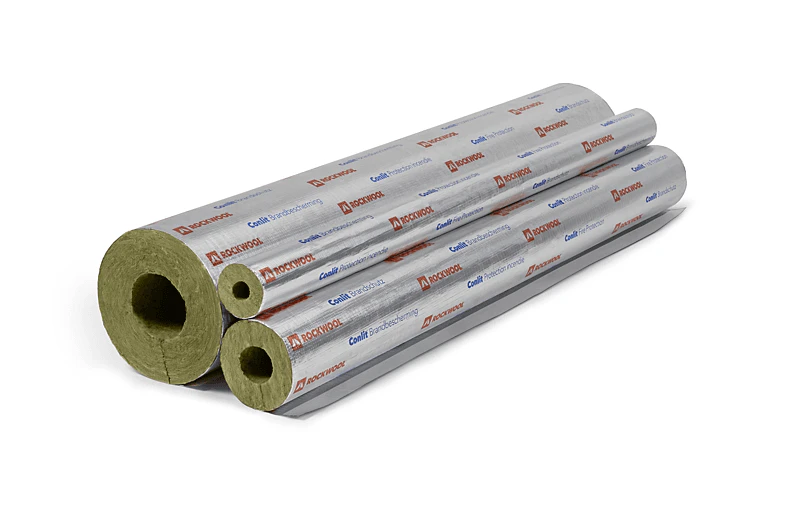 hvac, product, product picture, productrendering, Haustechnik, Conlit Brandschutz, Conlit Steelprotect, Conlit Steelprotect Section ALU, Alukaschierung, Rohrleitung, Brandschutzbekleidung, Stahlbauteil, Brandschutzschale, Brandschutz, germany