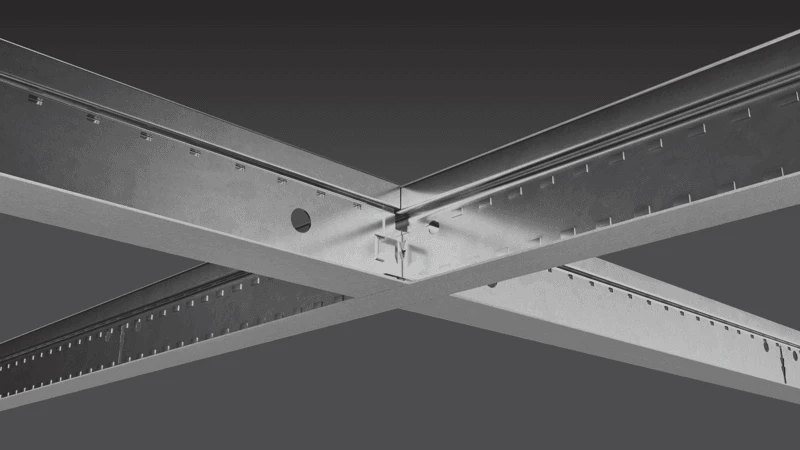 NA, Suspension System, Grid, Chicago Metallic, 200 Hook Grid