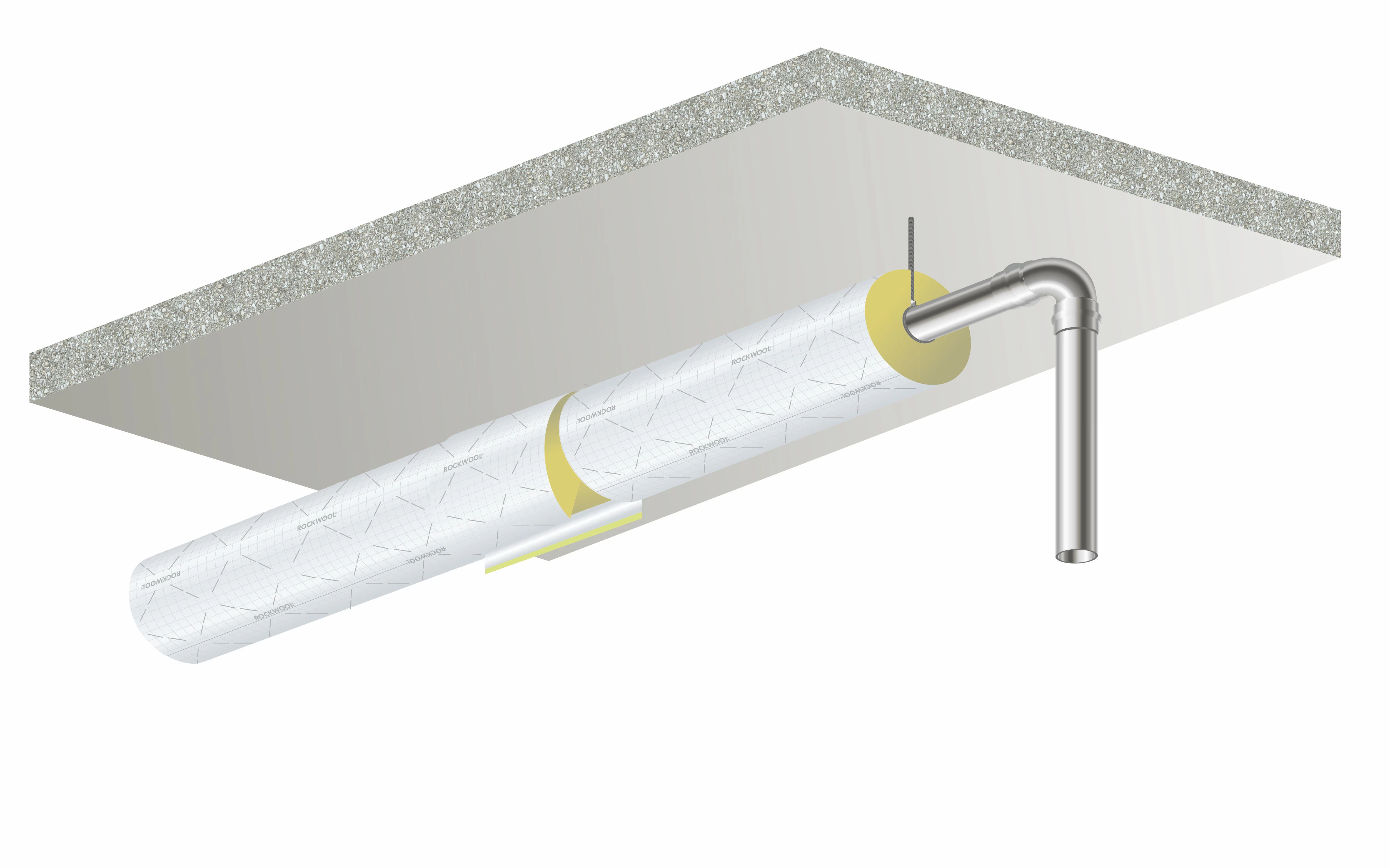 rockwool 800, pipe section, hvac verarbeitungsschritte, slider 5, germany