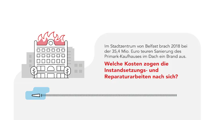 thumb, thumbnail, teaser image, video, infographic, firesafety, fire safety, costs, belfast, brandschutz, fri, flachdach, was ein brand kostet, germany