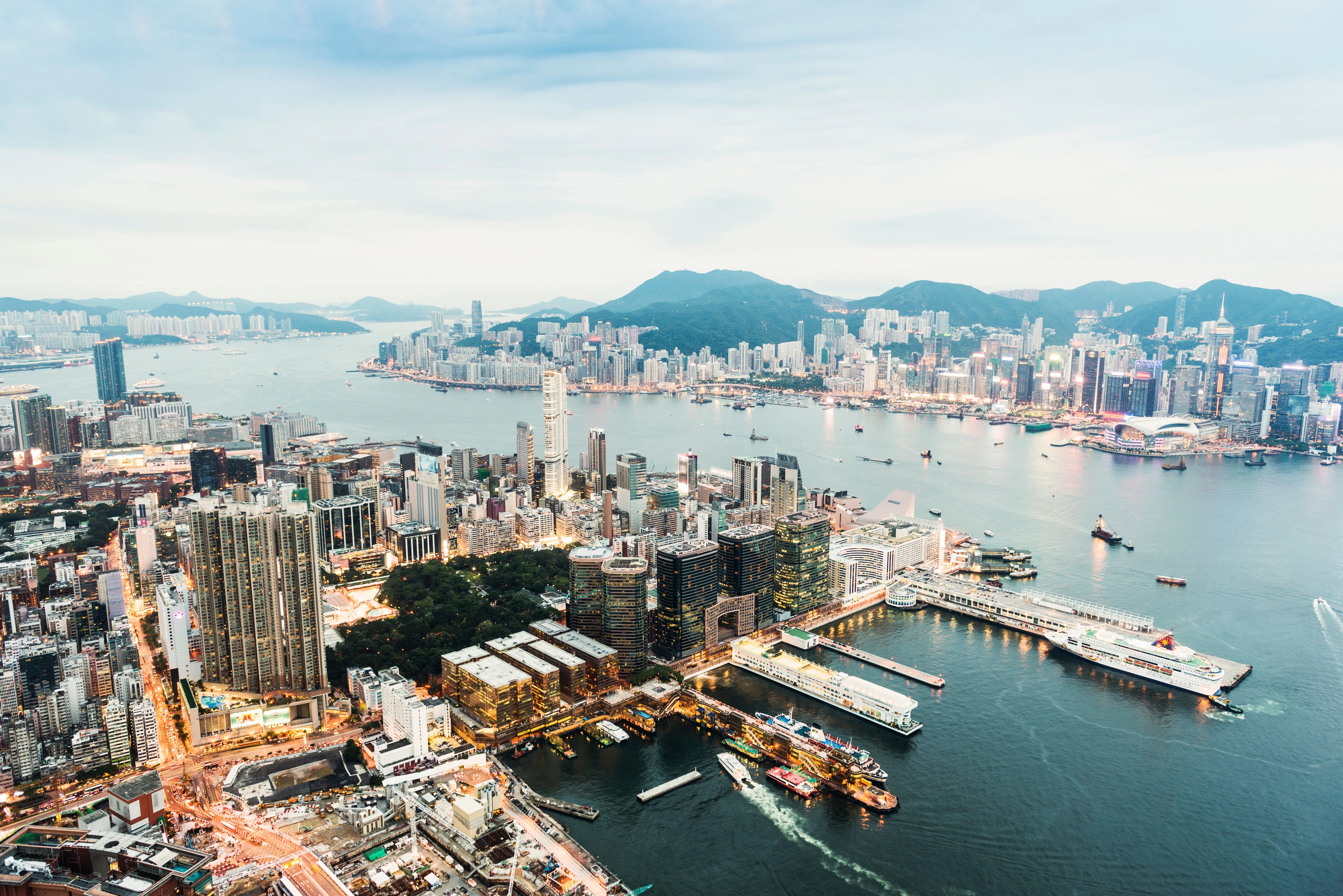Big picture city outdoor
Hong Kong island and skyline.