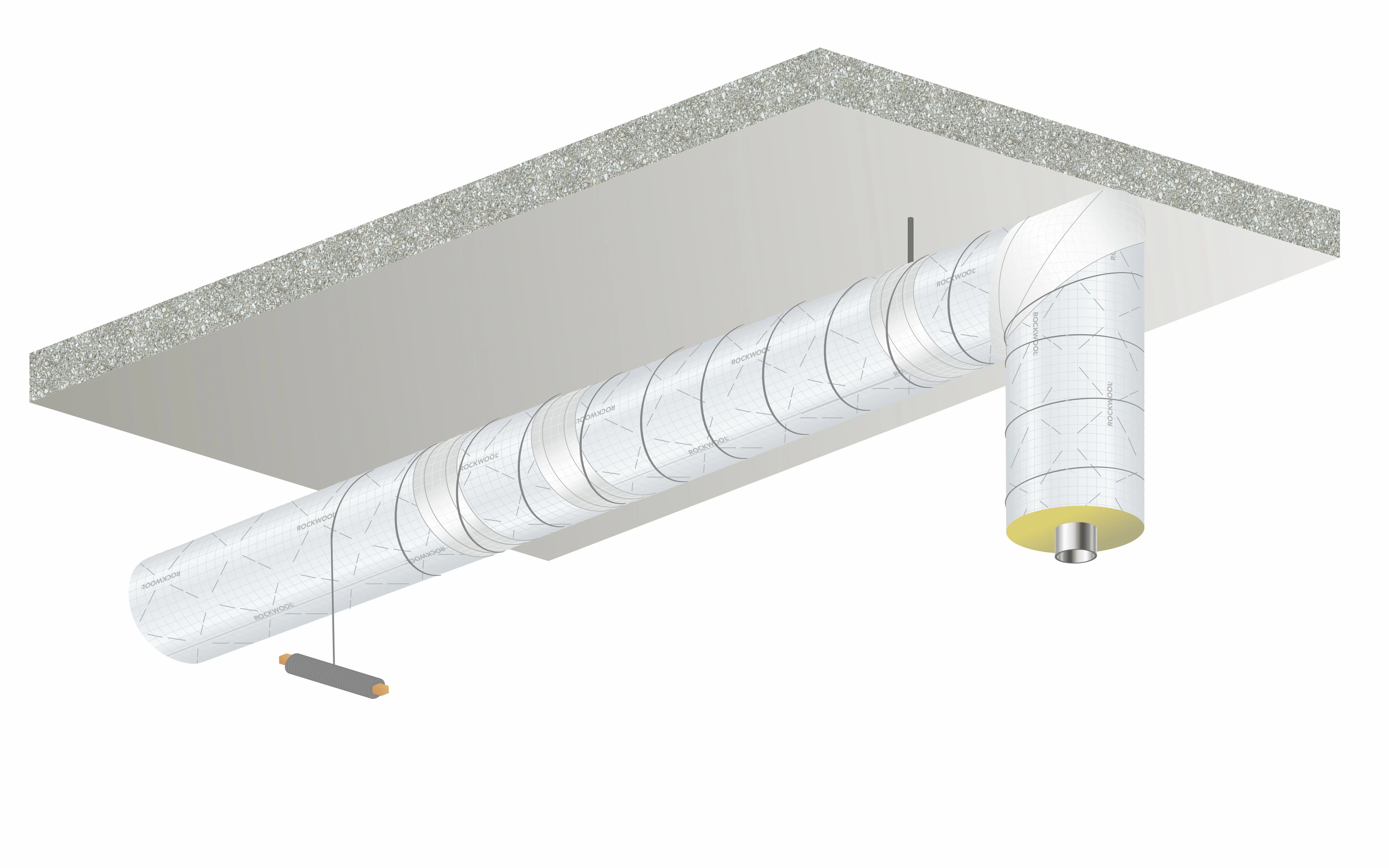 rockwool 800, pipe section, hvac verarbeitungsschritte, slider 8, germany