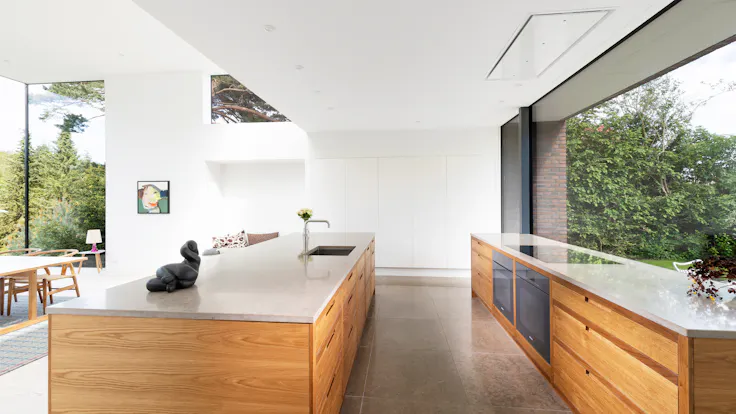 DK, Private Home, Gentofte, Jeppe Utzon, Private Home, Rockfon Mono Acoustic, White