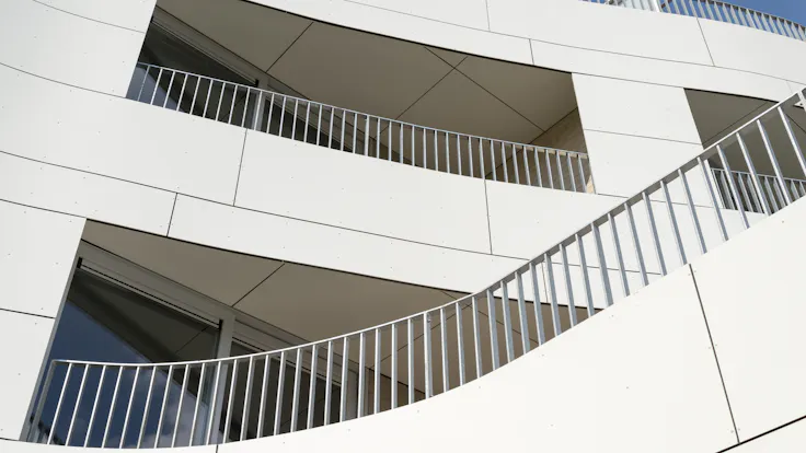 Rockpanel Colours - apartments in Ypres, Belgium