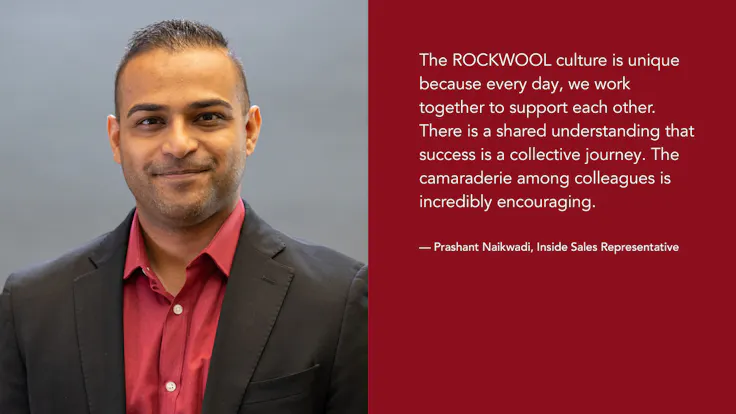 Careers Page Testimonial, Prashant Naikwadi, Inside Sales Representative