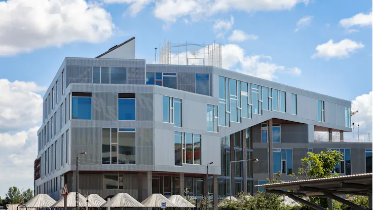 The new Sydhaven school in Copenhagen, Denmark with Rockpanel Colours exterior cladding