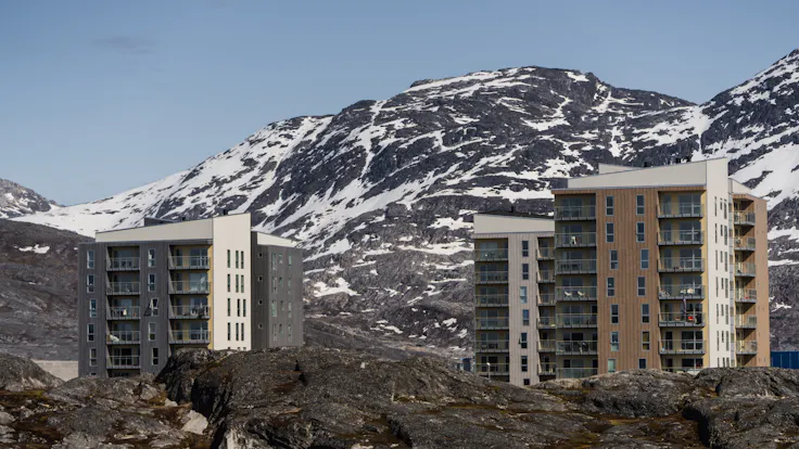 Case Study, Imeqarfik Vandsøvej, Greenland, Rockpanel Woods + Rockpanel Colours.