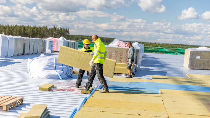 Eskilstuna, Distribution Center, Frode Laursen, Underlag Energy & Takboard