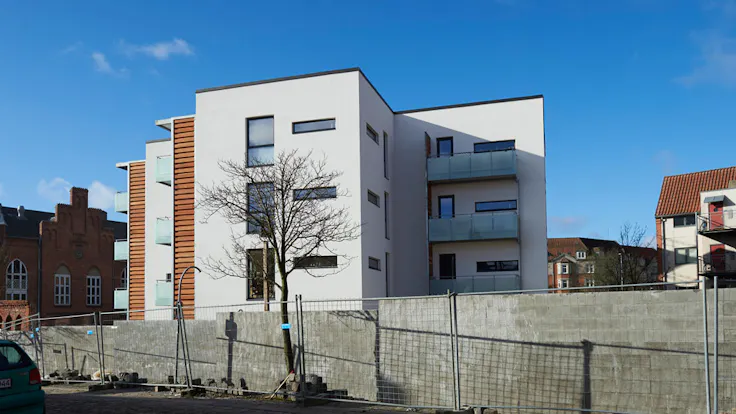 Reference cases, Denmark, Søren Møllers Gades Skole, apartments, facade