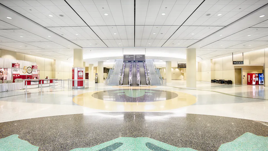 Rockfon Alaska and Artic acoustic ceiling tiles and panels installed in education facility at the University of Toronto for LEED certification.