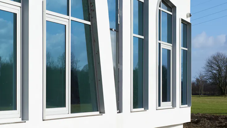 Reference case, Denmark, Odense, KOMPAN A/S, office, FACADELAMEL ENERGY