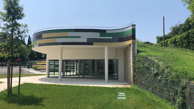 Bicigrill, case study with Rockpanel