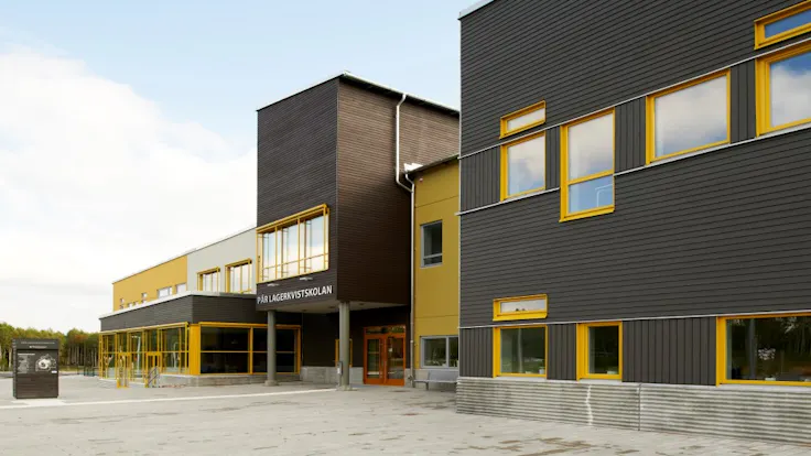 Reference case, Sweden, Växjö, Pär Lagerkvistskolan, REDAir FLEX, REDAir LINK