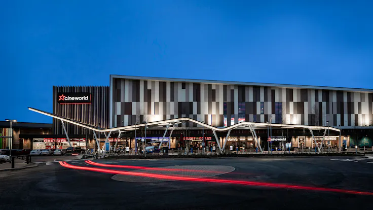 CineWorld with Rockpanel Chameleon and Rockpanel Colours in Whiteley, United Kingdom