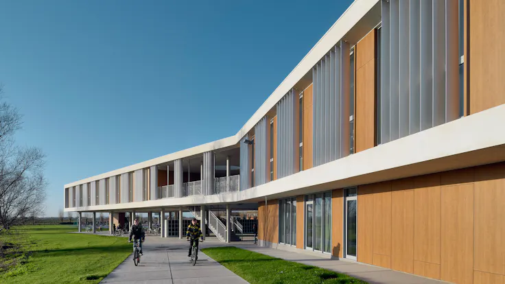 Rockpanel Case StudyKoninklijk Atheneum Pegasus Rockpanel Woods Teak