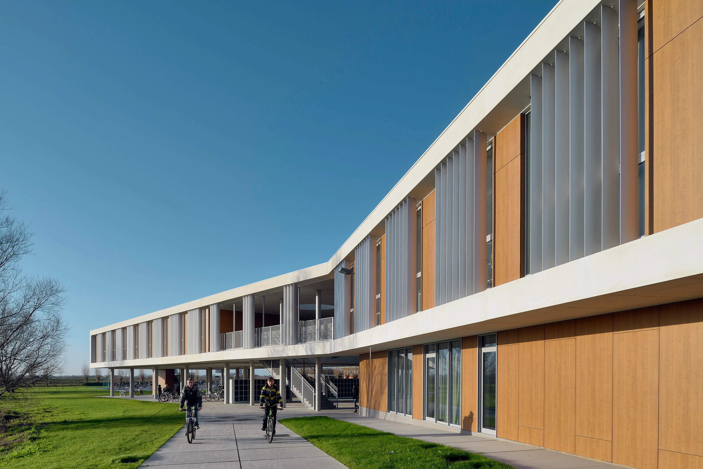 Rockpanel Case Study
Koninklijk Atheneum Pegasus
Rockpanel Woods Teak