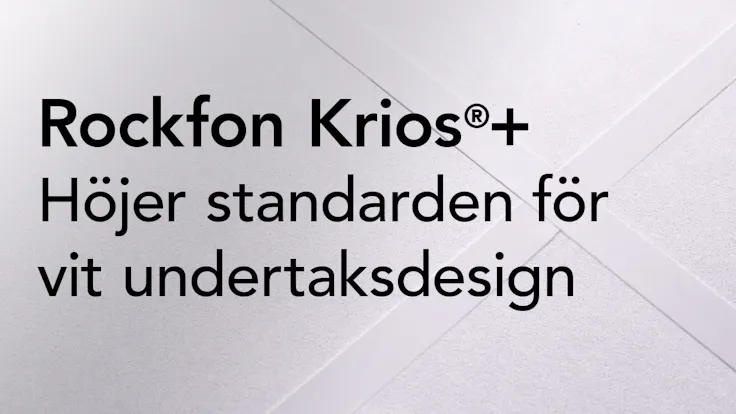 SE, Rockfon Krios+, Youtube Thumbnail