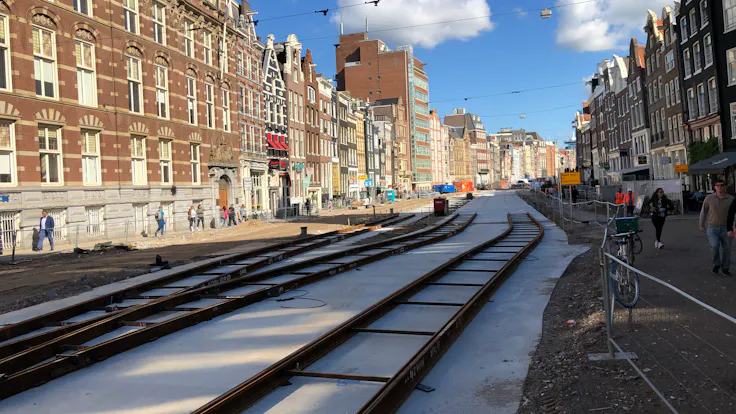 Rockflow project Amsterdam Nieuwe Zijde noord