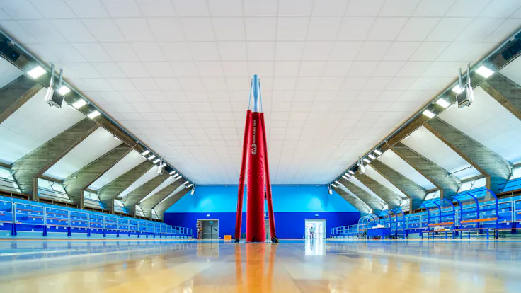 Sports Hall Barbazzo in San Donà di Piave in Italy with Rockfon Boxer