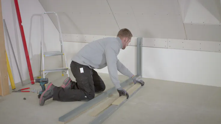 partition wall, inner wall, installation, trennwand, innenausbau, sonorock, germany