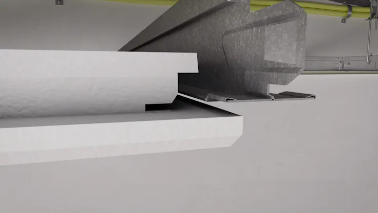 Video thumbnail, installation video, rockfon system T24 X, X-edge, ceiling tile