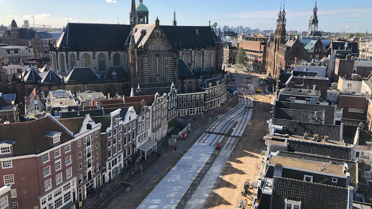 Rockflow project Amsterdam Nieuwe Zijde noord